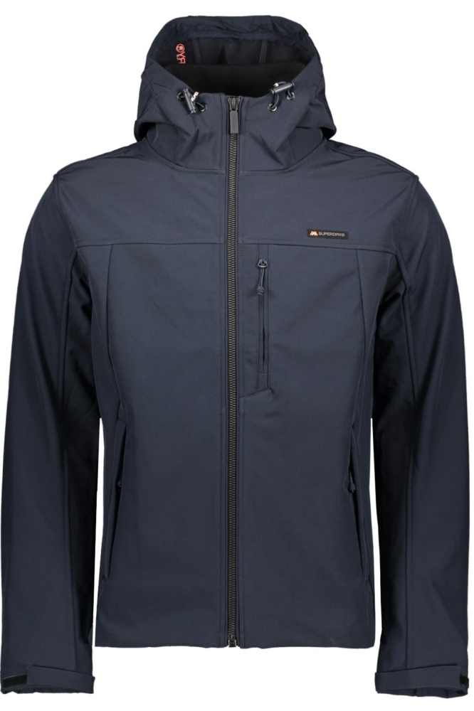 HOODED SOFT SHELL TREKKER JKT M5012103A ECLIPSE NAVY